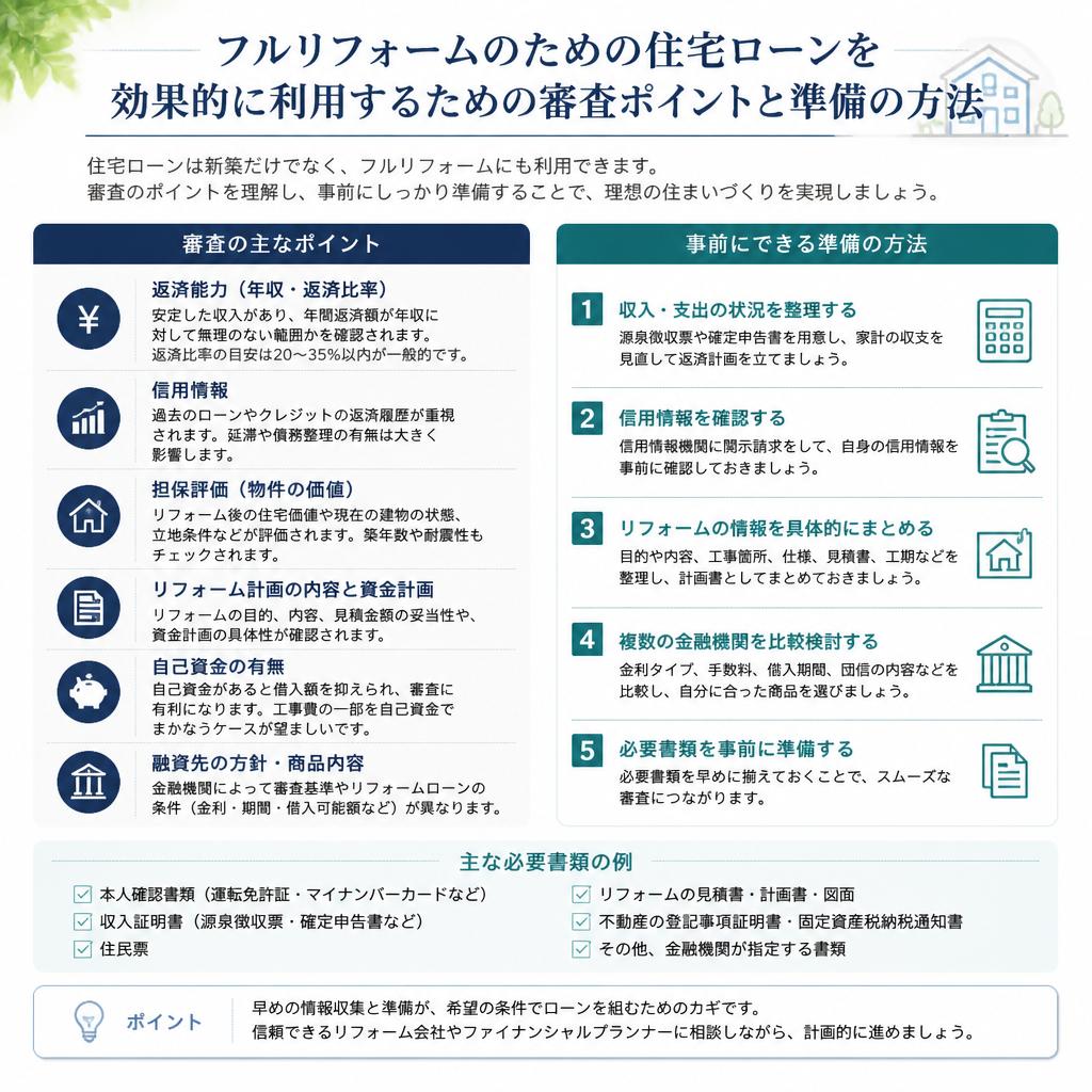 住宅ローン審査をクリアするために