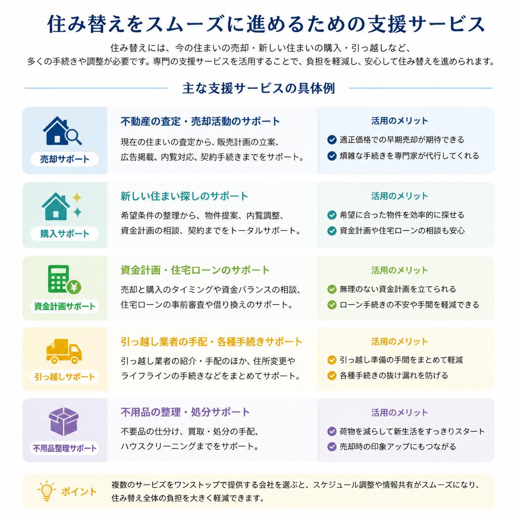 住み替え支援サービスの活用