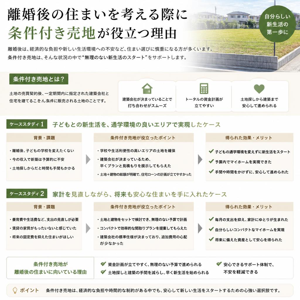 離婚後の住まい選び