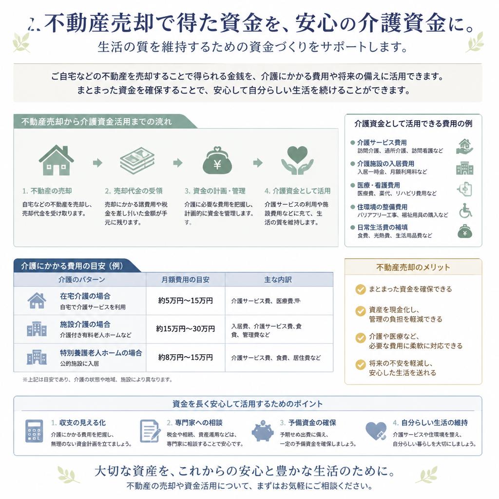 介護資金の確保