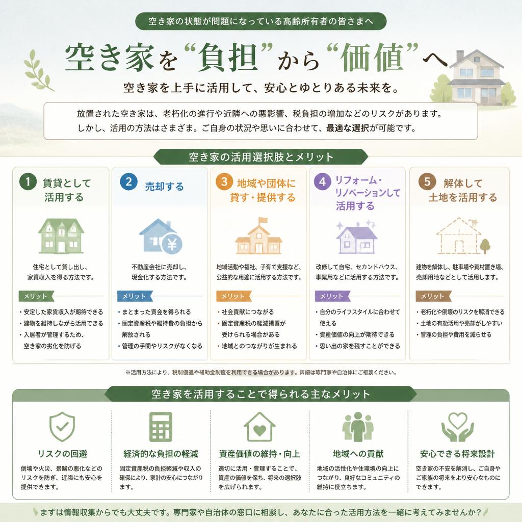 空き家の有効活用