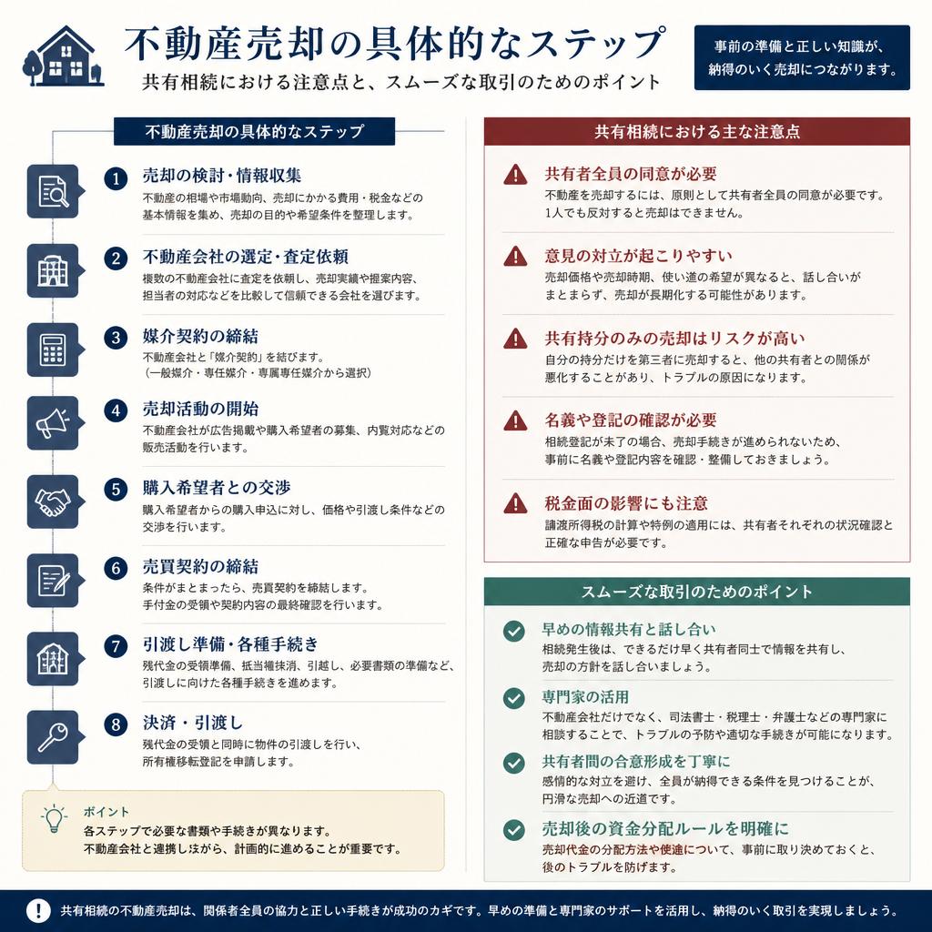 成功する不動産売却のステップ
