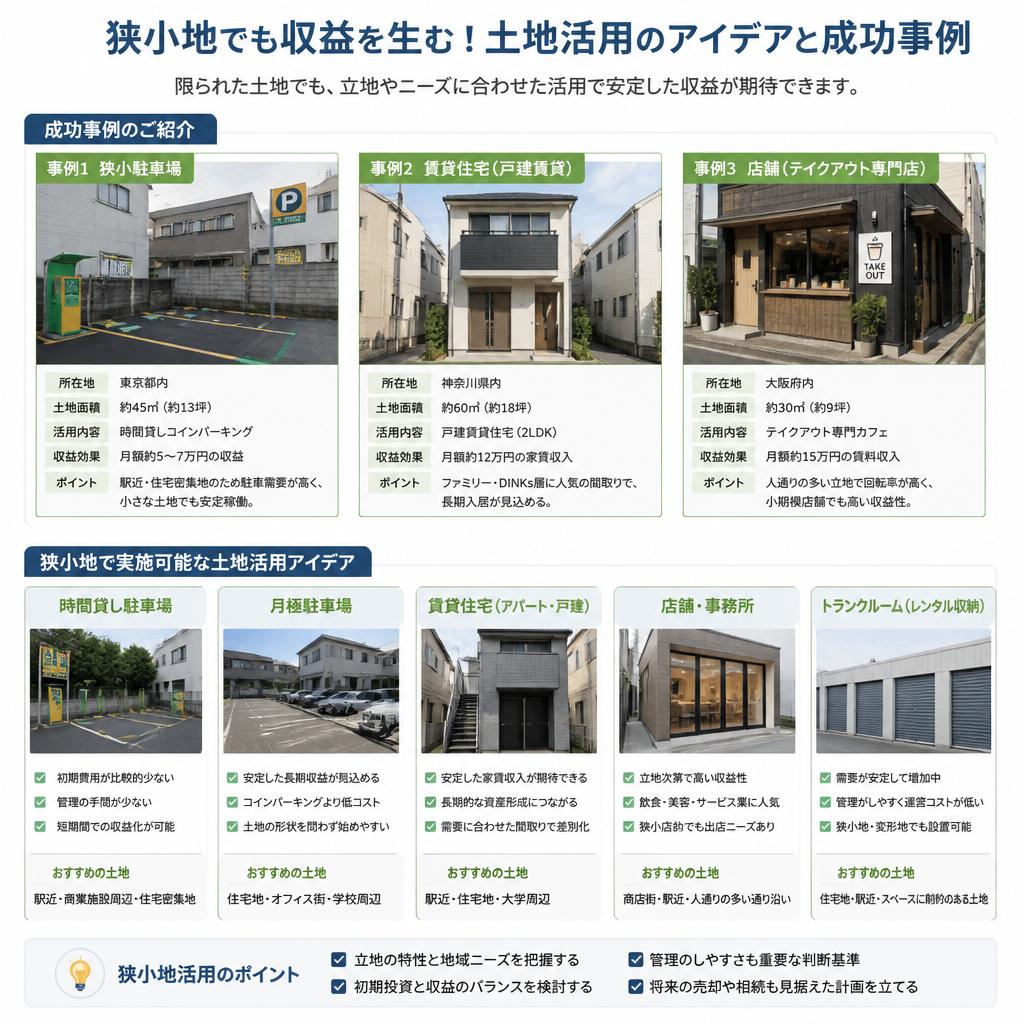 土地活用の具体例