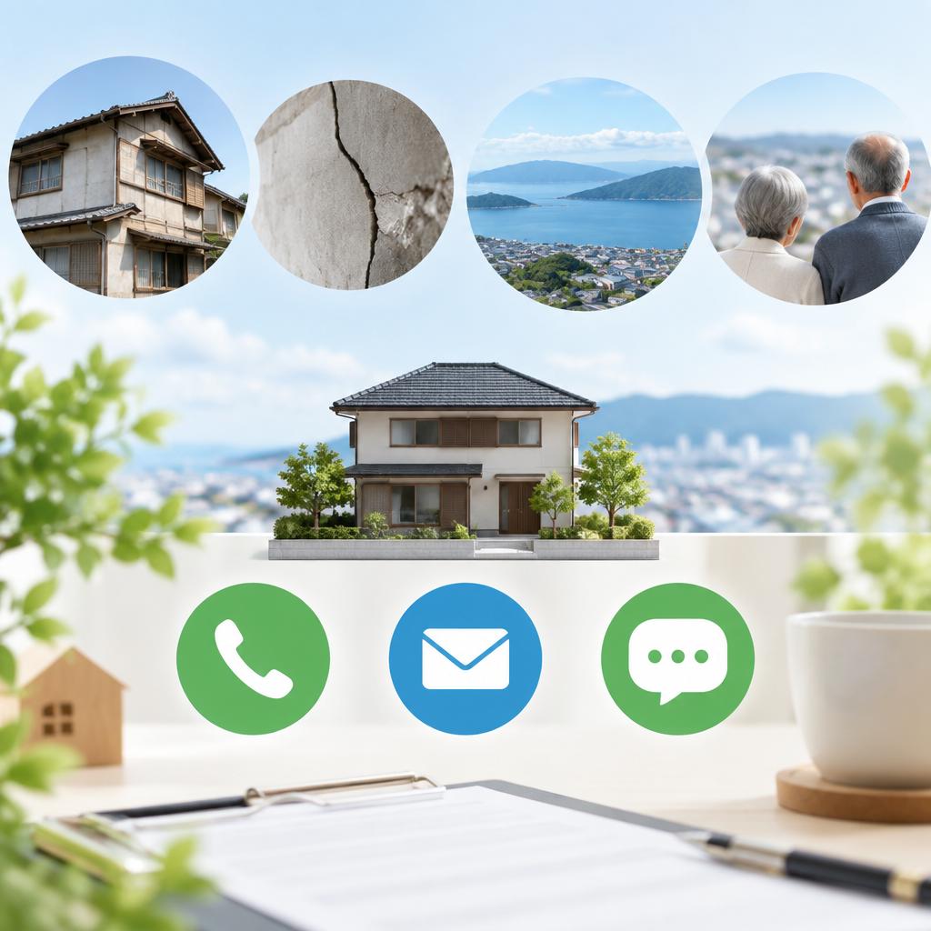 福島市の旧耐震マンション、まずは買取査定・相談から