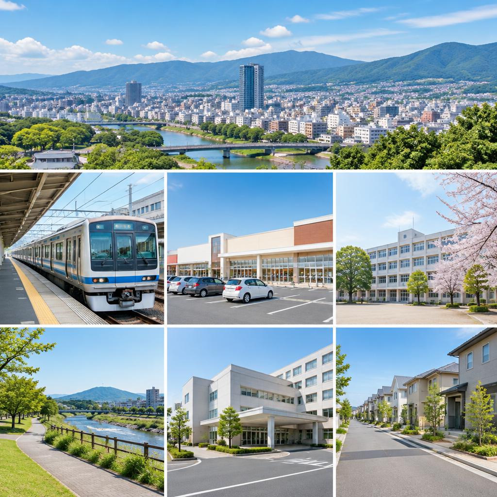 福島市で暮らすなら？通勤・買い物・子育て環境もチェック